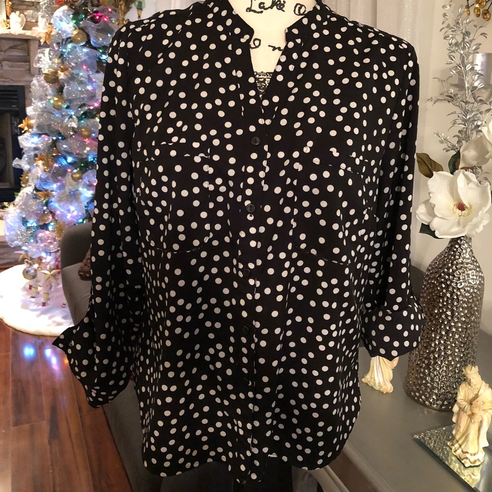 Notations Blouse Button Down